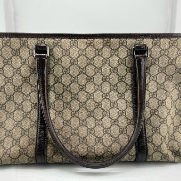 Gucci Beige and Brown Shoulder Bag Authentic - Picture 4 of 7